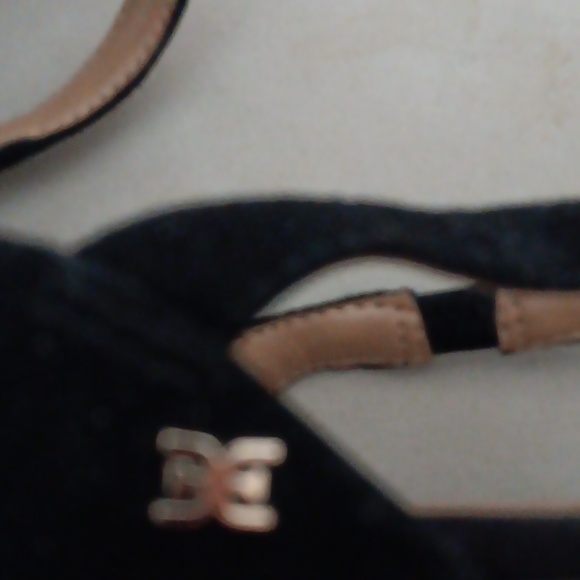 Sam Edelman Preloved Black Suade Slingback Size 7.5. - Picture 5 of 7